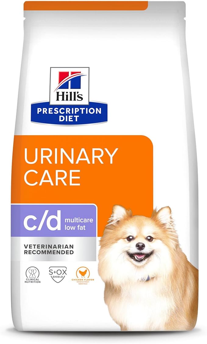 Hill's Prescription Diet c/d Multicare Low Fat Dry Dog Food, 27.5lb