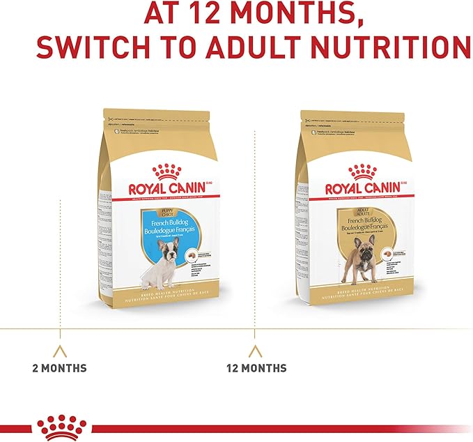Royal Canin Breed Health Nutrition French Bulldog Puppy Dry Dog Food, 3 lb Bag