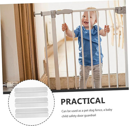 YARNOW 3pcs PET Gate Fence for Small to Large Dogs Freestanding Safety Guardrail Anti-Kick Pedal Indoor Baby Gate Barrier for Stairs and Doorways