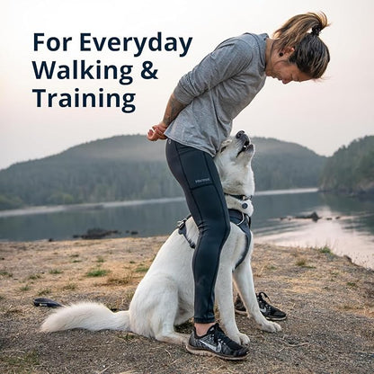 Ruffwear, Front Range Dog Harness, Reflective Soft Padded Harness with Dual Leash Clips, Adjustable and Lightweight Fit for Training or Walking for All Dogs, Moonlight Mountains, Large/X-Large
