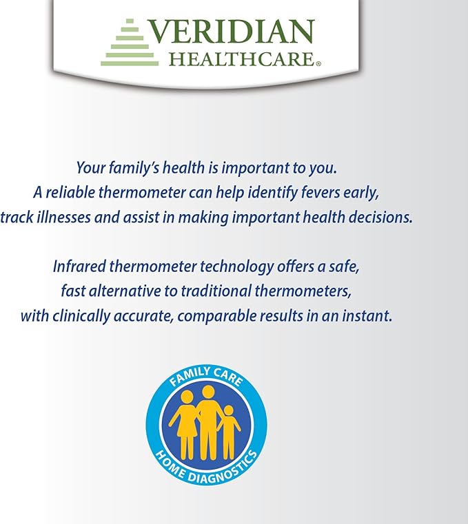 Veridian Talking Ear & Forehead Infrared Thermometer