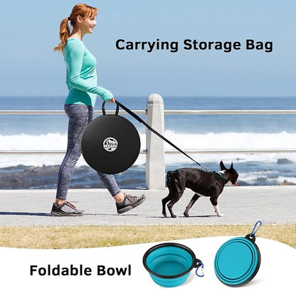 Playpen for Dogs, 44"*44"*24" Large Foldable Pet Play Pens Indoor Outdoor Exercise Pen with Carrying Case Food Bowl for Cat Puppy Rabbit