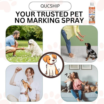 8oz No More Peeing in the House, Pee Spray for Dogs Indoor & Outdoor, Stop Dog Urinating with Dog Stay Away Spray, Don't Pee Here Dogs Training Spray