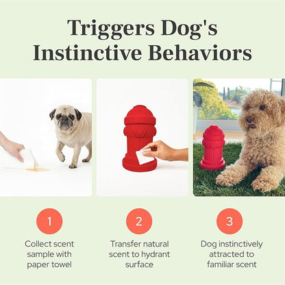 Small Dog Fire Hydrant 4x7 Silicone Soft Potty Training Aid for Small Breeds Under 10lbs Toy Breeds Indoor Outdoor Training Yellow