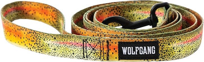 Wolfgang Heavy Duty Dog Leash, Pull-Tested for Walking & Training, CutBow Print, Small