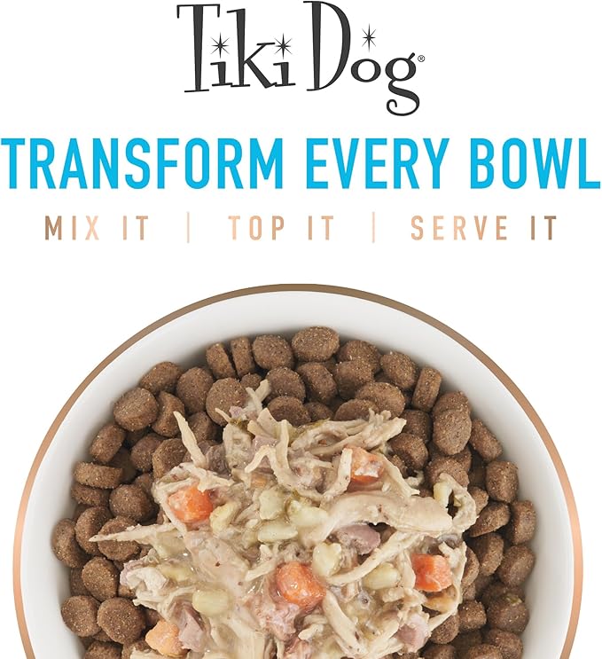 Tiki Dog Petites Grain Free, Variety Pack, Nutrient Dense Meat, Wet Dog Food for Small Breed Dogs and All Life Stages, 3 oz. Cans, Pack of 10