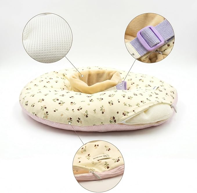 2026 New Edition, Soft Deep Recovery Collar for Dogs & Cats – Cotton Pet Cone Alternative, Lightweight Adjustable, Anti-Lick & Anti-Scratch for Post-Surgery, Medium, Flower Pattern