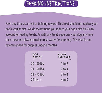 Ultra Chewy Peanut Butter, Chicken, Bacon and Cheese Flavors: Long-Lasting Treats Made in USA for Large and Small Breeds, Highly Digestible, for Aggressive Chewers (Favorite Flavors, 10 Count)