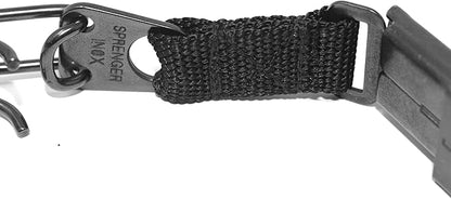 Herm Sprenger Black Stainless Steel Dog Training Collar with Quick Release Buckle Ultra-Plus Pet Collar No-Pull Collar for Dogs Made in Germany 3.2mm x 20in Medium