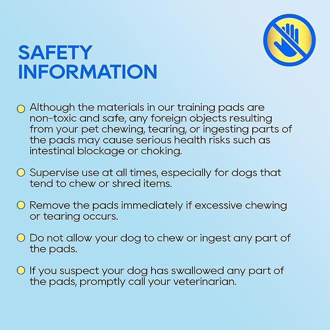 Honey Care All-Absorb Puppy Training Pads Made in The USA! Ultra Absorbent and Odor Eliminating, Leak-Proof 5-Layer Potty Training Pads 22"x23" with Quick-Dry Surface