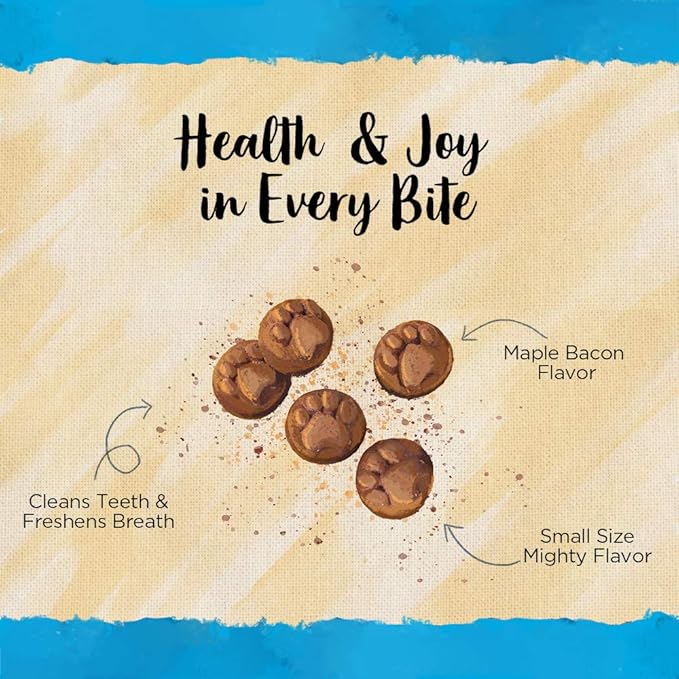 Blue Dog Bakery Natural Dog Treats, Doggie Paws, Maple Bacon Flavor, 16.2oz (1 Count) (Pack of 2)