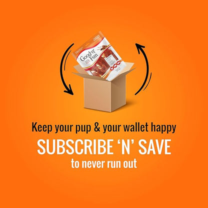 Good ‘n’ Fun Triple Flavor Wings Chews for All Dogs, 12 Ounces, Treat Your Dog to Long-Lasting Chews Made from Chicken, Pork Hide and Beef Hide