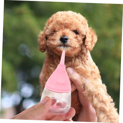 BESPORTBLE Pet Nursing Bottle Squeeze Milk Bottle for Kitten Puppy Design Capacity Cat Dog Feeder