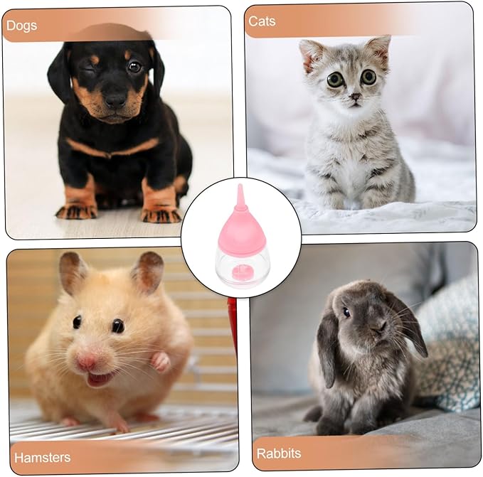 BESPORTBLE Pet Nursing Bottle Squeeze Milk Bottle for Kitten Puppy Design Capacity Cat Dog Feeder