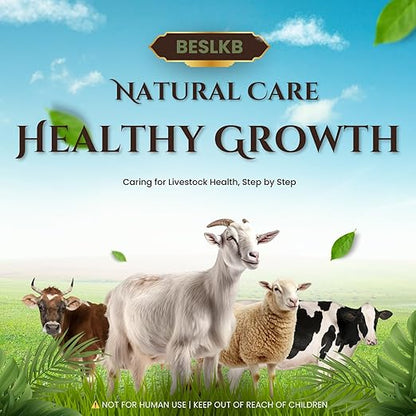 Soluble Drench Powder for Sheep & Cattle, Levamisole Hydrochloride, Oral Dewormer, 1.8 oz (52 g)