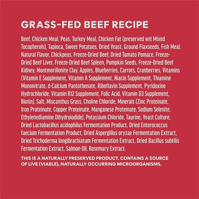 Instinct RawBoost, Natural Dry Dog Food with FreshDried Raw, High Protein, Grain-Free Recipe - Real Beef, 3.5 lb. Bag