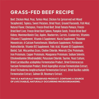 Instinct RawBoost, Natural Dry Dog Food with FreshDried Raw, High Protein, Grain-Free Recipe - Real Beef, 10 lb. Bag
