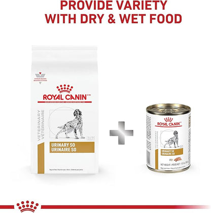 Royal Canin Veterinary Diet Canine Urinary SO Adult Dry Dog Food, 6.6 lb Bag