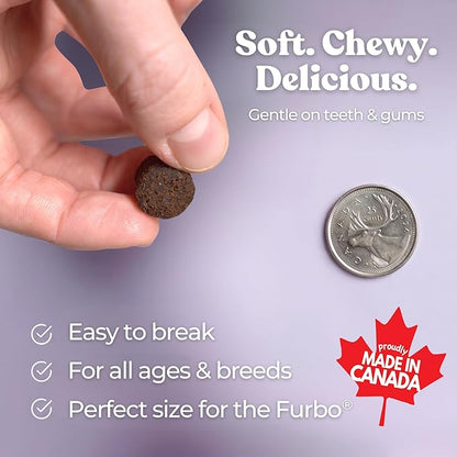 healthybud Hip and Joint Dog Treats - Soft Beef Liver Bites for Dogs of All Ages - 4.6oz