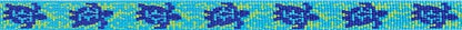 LupinePet Originals 1/2" Turtle Reef 4-Foot Padded Handle Leash for Small Pets