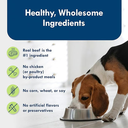 Blue Buffalo Delights Small Breed Natural Wet Dog Food, Filet Mignon Flavor in Gravy, 3.5-oz Cups, 12 Count
