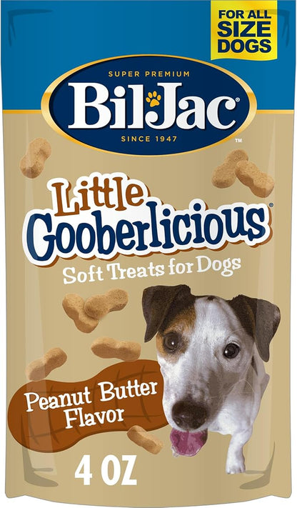 Bil-Jac Little Gooberlicious Dog Treats 4oz - Peanut Butter Flavor
