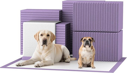 Lavender Scented Super Absorbent & Leak-Proof Puppy Pads, 30"x36" Odor Control Pet Training Dog Pee Pads, Thicken Quick Dry Pee Pads, Potty Training Pads for Dogs Cats, 30Counts