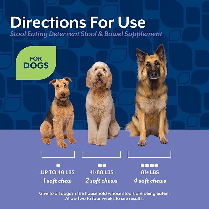 NaturVet Coprophagia Deterrent Soft Chews (90 ct)