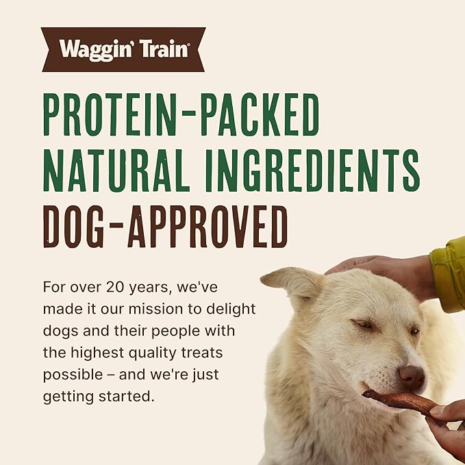 Waggin' Train Limited Ingredient, Grain Free Dog Treat, Chicken Jerky Tenders - 11 oz. Pouch