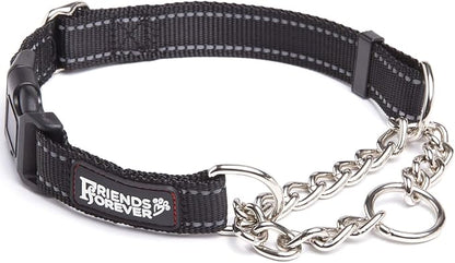 Friends Forever Martingale Collars for Dogs, Reflective No Pull Dog Collar for Training Large/Medium Breed Dogs, Medium