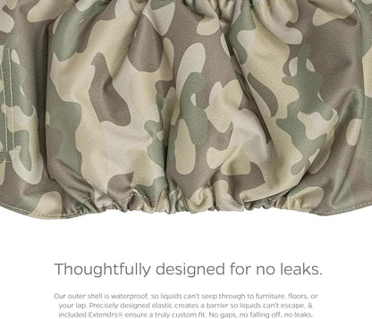 Pet Parents® Washable Belly Bands for Male Dogs (3pack) + Extendrs® of Durable Dog Diapers Male, Premium Male Dog Diapers & Dog Wraps (Medium, Camo)