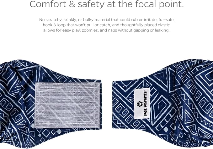 Pet Parents® Washable Belly Bands for Male Dogs (3pack) + Extendrs® of Durable Dog Diapers Male, Premium Male Dog Diapers & Dog Wraps (Small, Kahuna)