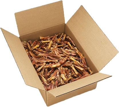 Bravo! Bonus Bites Single Ingredient Dry Roasted Duck Feet Dog Treats, 200 Count, High Protein, Grain Free, Gluten Free