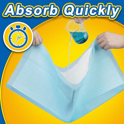 Dog Pee Pads Extra Large 80 Count, Thicken Dog Training Pads 30"x36", Puppy Pee Sheets XL for Indoor, Outdoor Use, Heavy Absorbent Disposable Underpads, Blue