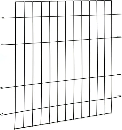 Carlson Pet Products Double Door Metal Dog Crate with Divider, Small 24" Dog Crate for Small Dogs & Puppies, Foldable Collapsible Dog Kennel with Removable Tray, Wire Dog Cage for Training & Travel
