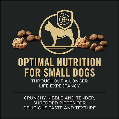 Purina Pro Plan Small Breed High Protein Dog Food Dry Shredded Blend Lamb and Rice Formula - 6 lb. Bag