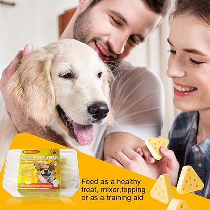 Yak Cheese Dog Chews with Probiotic - 15 Count Natural Cheese Training Rewards for Small, Medium & Large Dogs,High Protein Digestive Health & Skin Coat Support（4.2 oz / 120g）