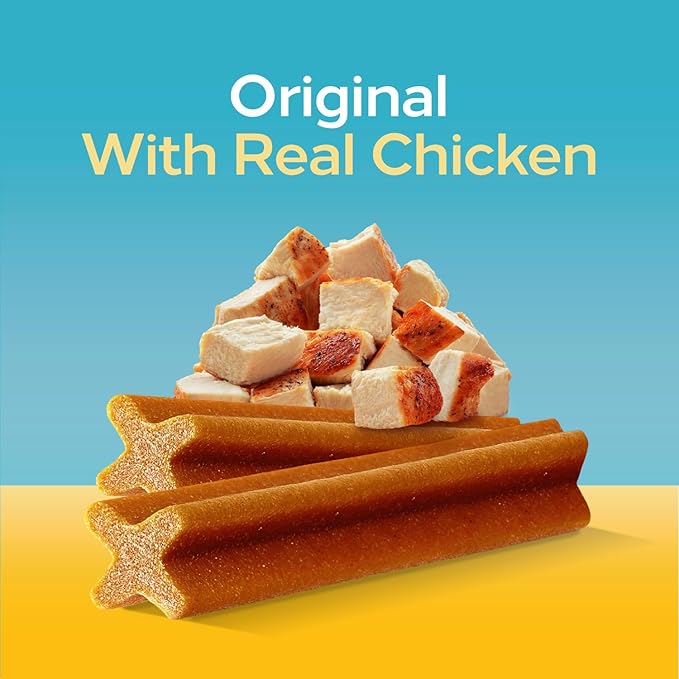 Pedigree Dentastix Dental Chews for Dogs, Small and Toy Breed Dog Treats, Original with Real Chicken Flavor, (4) 58ct Bags (232 Treats Total)
