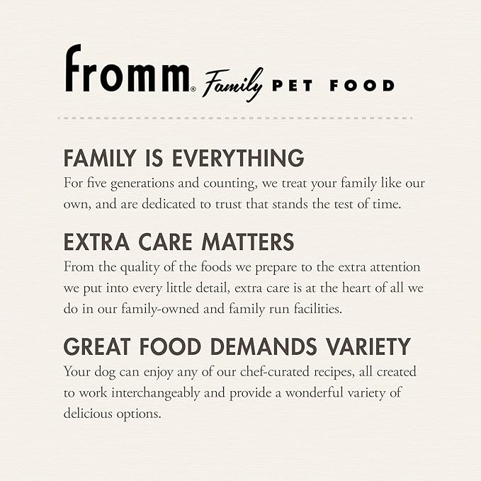 Fromm Four-Star Nutritionals Surf & Turf Dog Food - Premium Dry Dog Food - Salmon Recipe - 26 lb