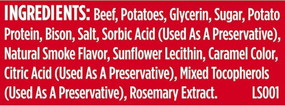 Nutrish Burger Bites Beef Recipe with Bison Premium Dog Treats, 12 oz. Pouch (Rachael Ray)