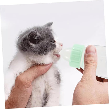 VANZACK PET Nursing Bottle Kit Sturdy 250ml Milk Feeder for Kittens and Puppies Portable PET Feeding Bottle Easy-Grip Design and Nursing