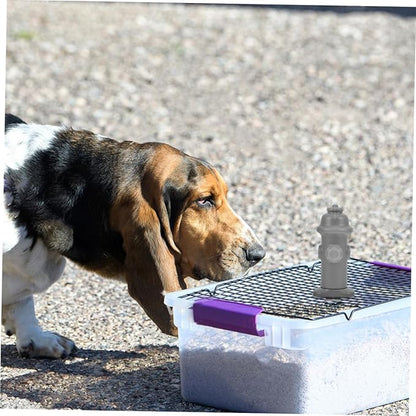 UKCOCO 4PCS Indoor Dog Toilet Training Columns Mesh PET Urine Guide for Potty Training Puppy Urination Accessories