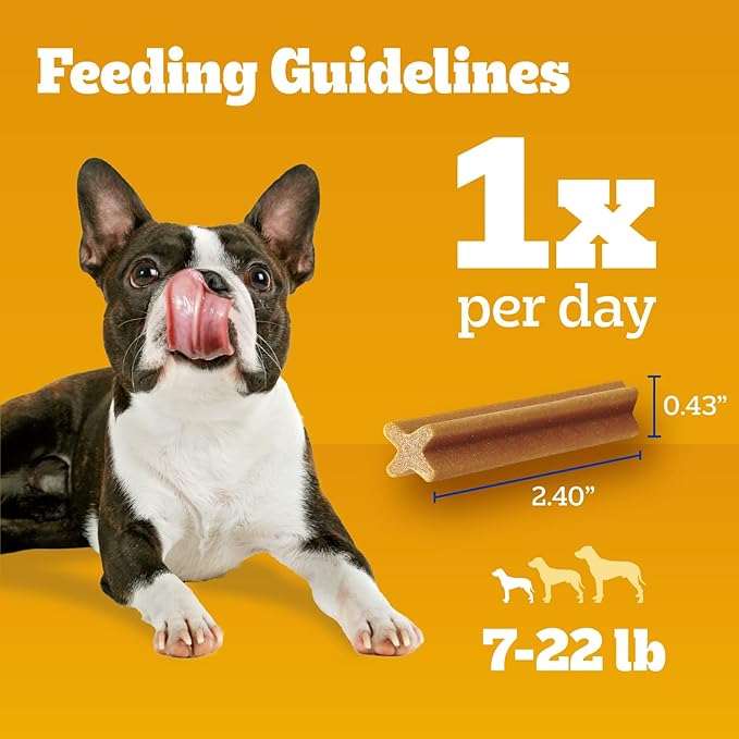 Pedigree Dentastix Dental Chews for Dogs, Small and Toy Breed Dog Treats, Original, Beef & Fresh Flavor, 2.36 lb. Variety Pack (157 Treats Total)
