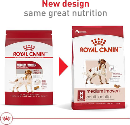 Royal Canin Size Health Nutrition Medium Adult Dry Dog Food, 40 lb Bag