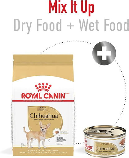 Royal Canin Chihuahua Adult Breed Specific Dry Dog Food, 10 Pounds. Bag
