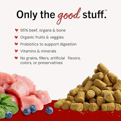 Stella & Chewy's Freeze-Dried Raw Tantalizing Turkey Meal Mixers- Dog Food Topper and Mixer - Made with 95% Cage-Free Turkey, Organs & Bone - Perfect for Picky Eaters - Grain-Free - 35 oz (Pack of 2)