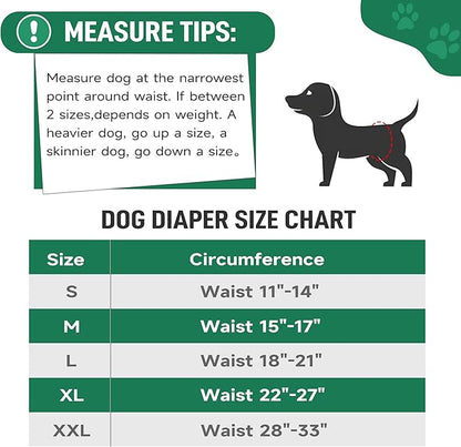 Leekalos Male Dog Diapers, Dog Belly Bands for Male Dogs Wraps Washable Doggie Diapers High Absorbing Belly Bands（5 Pack） (Octopuses+Plain, Small(11"-14"))