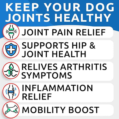 BARK&SPARK Liquid Glucosamine for Dogs w/Collagen (32 OZ) Advanced Mobility Joint Supplement for Dogs - Advanced Formula w/Chondroitin, MSM - Hip & Joint + Skin & Coat Care - Made in USA