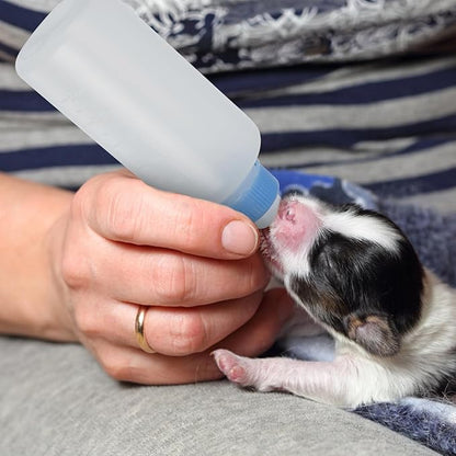 TOYANDONA 3Pcs Cat Nursing Bottles for Kittens Dog Milk Feeding Bottles Leak Design Easy to Use for Pet Feeding for Newborns and Puppies