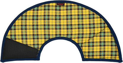 Puppia Charlie Cone Collar for Dogs After Surgery Fashionable Comfortable Pet Recovery Collar Elizabethan Dog Collar, Yellow, Large